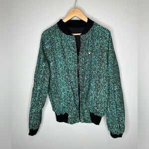 Vintage BMW jacket men’s medium two sided reversible retro side and solid side